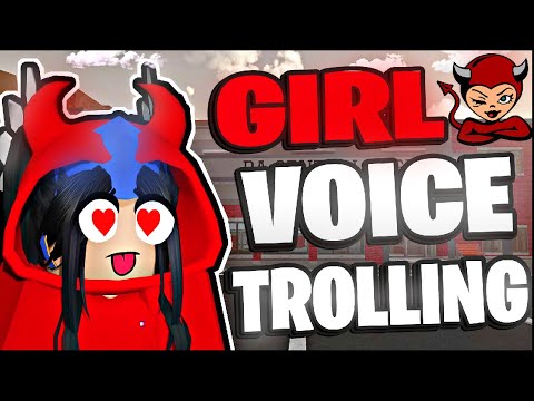 GIRL VOICE TROLLING THIRSTY PLAYERS in DA HOOD Voice Chat! ( FUNNY 🤣)