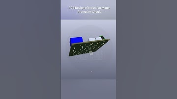 PCB Design of Induction Motor Protection Circuit