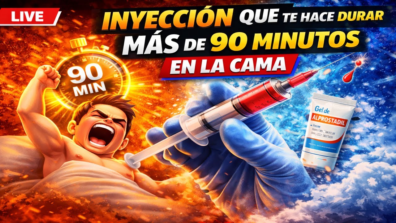 Inyección para la Erección: Alprostadil Intracavernoso y Gel | ¿Cómo Funciona y Cuánto Dura?