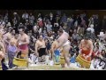 大相撲春巡業高崎場所　幕内力士土俵入り