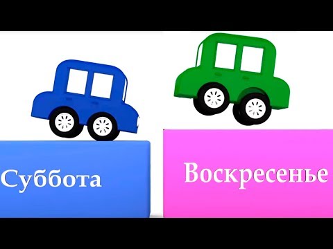 Песенка Про Дни Недели. Видео Для Детей.