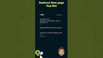 Redirect a New page in Asp.Net web form  #Asp.NetHub #webforms #webdevelopment #shortsvideo #viral