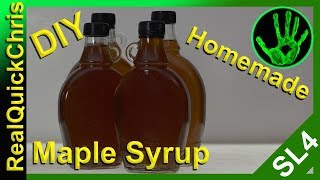 how to make maple syrup the homemade way