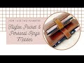 How I Use Two Planners - Filofax Pocket & Personal Rings Malden