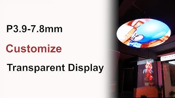 NSE Super Transparent Customized LED Display/Screen