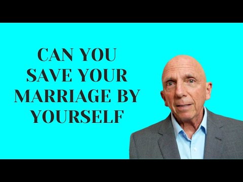 Can You Save Your Marriage By Yourself