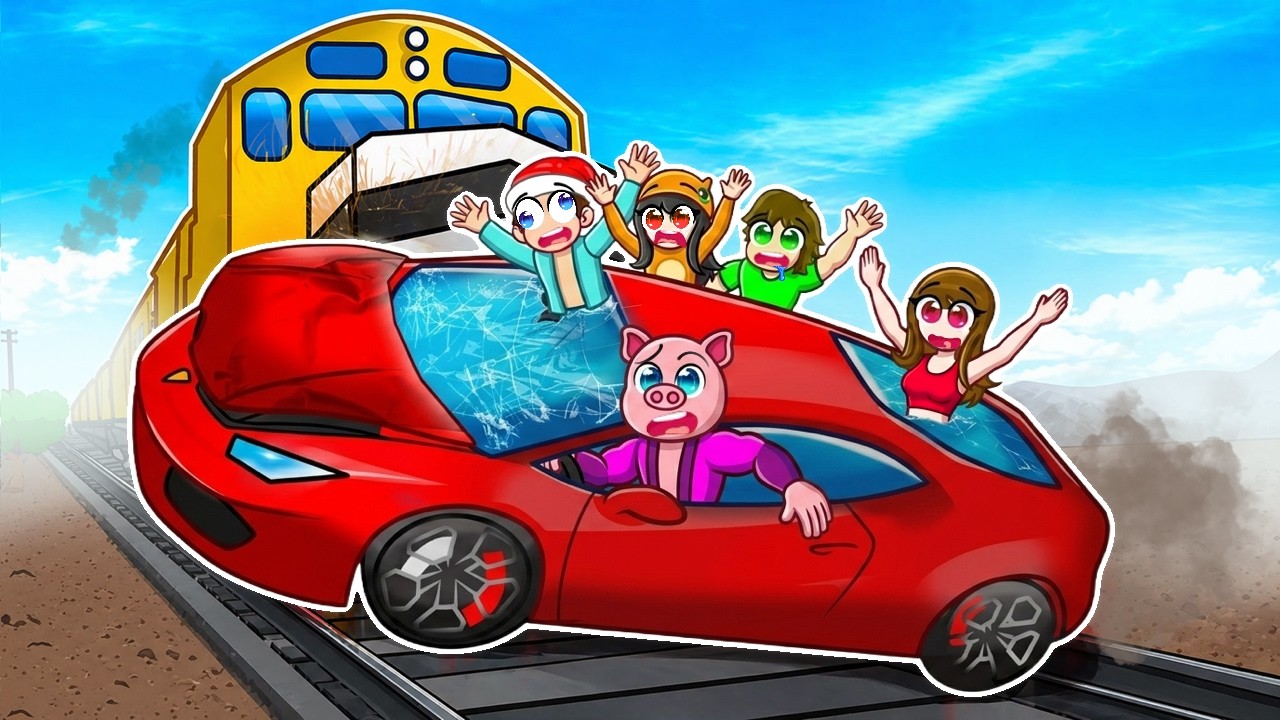 Zkusili jsme ZASTAVIT VLAK v GTA 5!