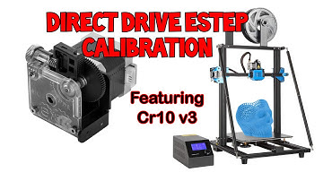 Direct drive estep calibration tutorial | how to calibrate esteps on cr10 v3 & other direct drives