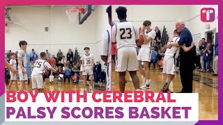 Teen With Special Needs Scores Basket On Senior Night