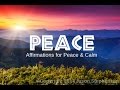 Peace of mind affirmations based on the law of attraction  nature sounds of waves