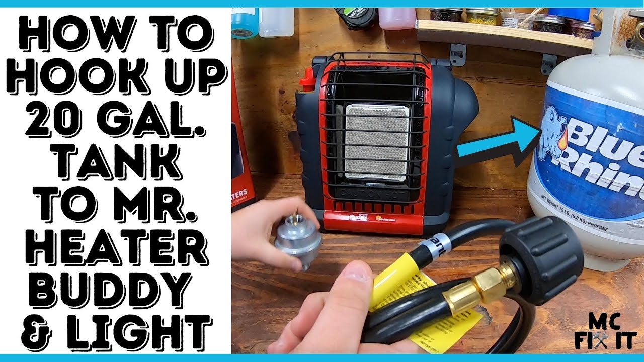 How To Hook Up A 20 gallon Propane Tank Start A Mr Heater Buddy how-to-hook-up-a-20-gallon-propane-tank-start-a-mr-heater-buddy