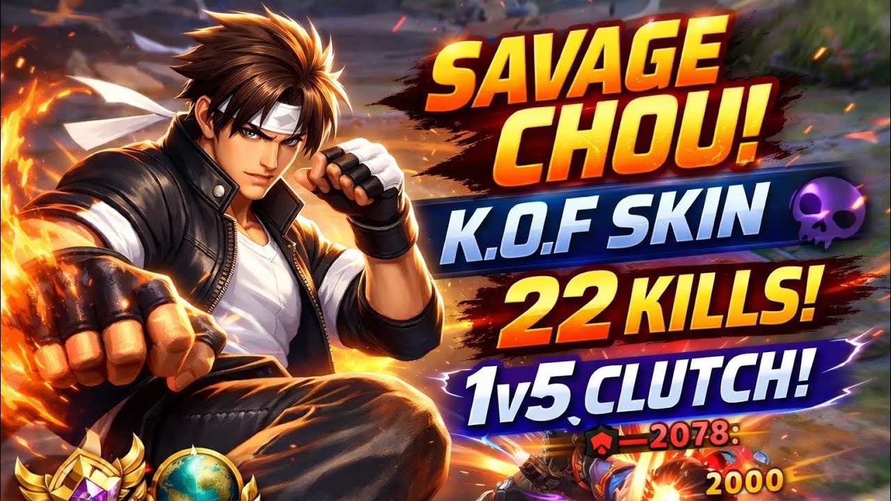 Top Global Chou Gameplay – Perfect Kick Moments ⚡
