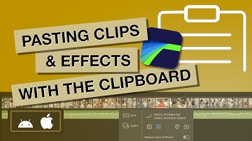 Pasting Clips and Effects using the LumaFusion Clipboard