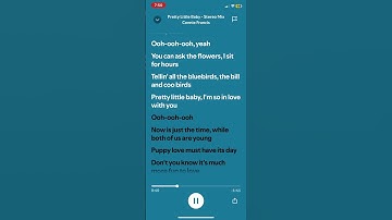 Thumbnail of Pretty Little Baby • Connie Francis #spotify #spotifyclone #lyrics #music #pretty