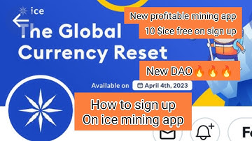 Ice crypto||A must join Biggest New mining app||launching on 4 April #bitcoin #crypto #airdrop #ice