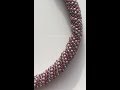 Tubular Peyote Stitch - Spiralled