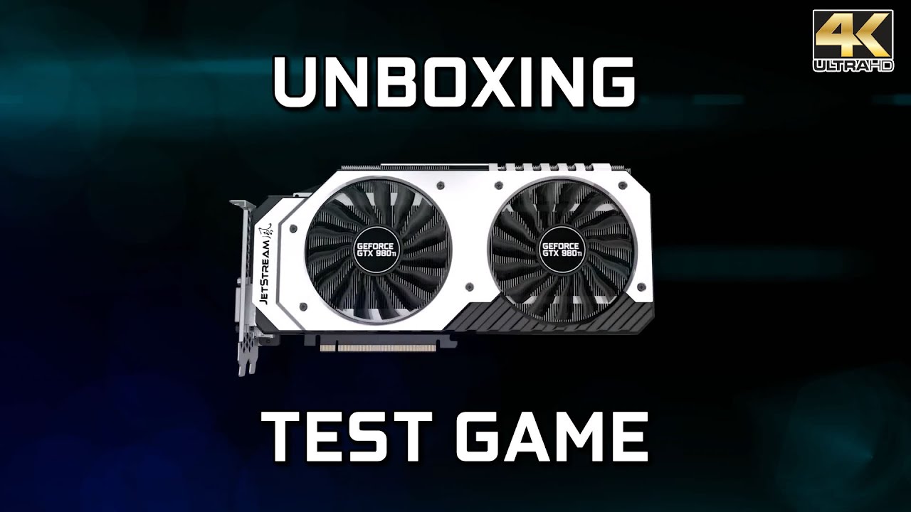 Palit GeForce GTX 980 Ti Super JetStream | UNBOXING & TEST GAME