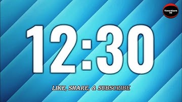 12 Minutes 30 Seconds Countdown Timer | Twelve and Half Minute | (Twelve Min Thirty Seconds)