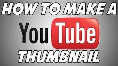 How to make a Custom YouTube Thumbnail with PIXLR! MUST WATCH!
