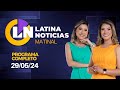 LATINA EN VIVO: EDICIÓN MATINAL - MIÉRCOLES 29 DE MAYO DE 2024