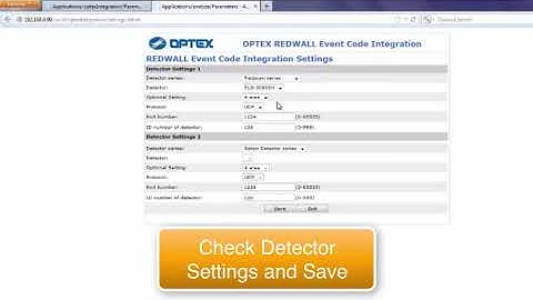 Guide To Using The OPTEX Plug In Software With Axis PTZ Cameras