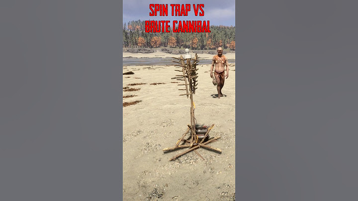 Spin trap vs brute cannibal in Sons of the Forest💀