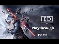 Star Wars Jedi: Fallen Order | This Game Looks Incredible | Full Game Jedi Master Part 1 