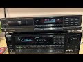 Sony strd2010 receiver rebias and technics optical output slp222 cd player  both from late 80s