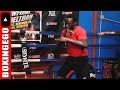 Terence Crawford SHADOWBOXING- Crawford vs Indongo