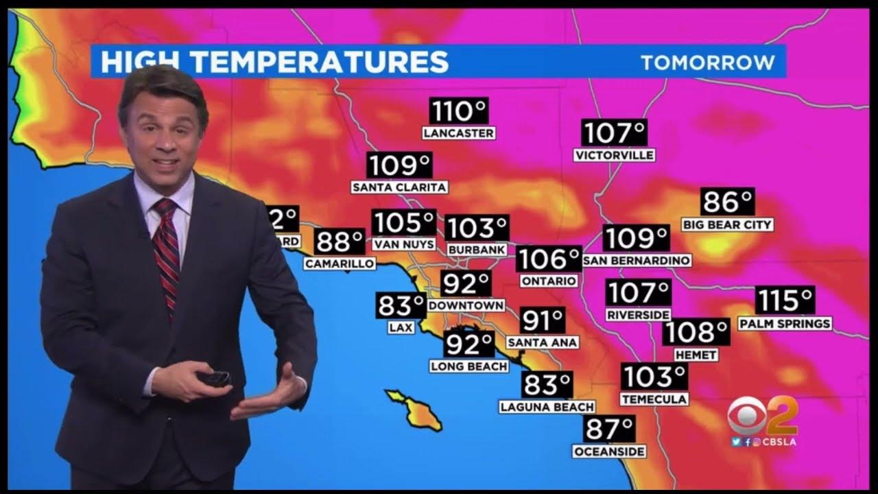 CBS2 DARREN PECK WEATHER FORECAST SEPTEMBER 5 YouTube
