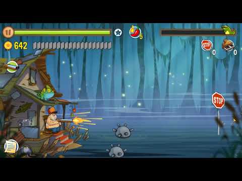 Swamp Attack hacked games Android, iOS