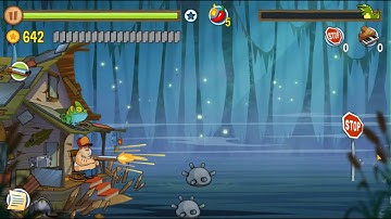 Swamp Attack hacked games Android, iOS