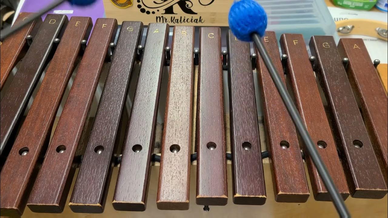 Peppa Pig Theme Song Xylophone Tutorial YouTube