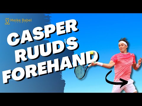 Casper Ruud: The Top 10 ATP tennis forehand analysis