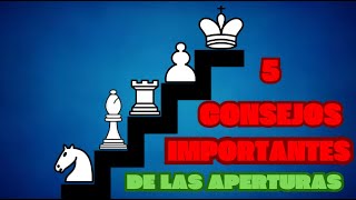 Los 5 CONSEJOS mas IMPORTANTES para el ♟AJEDREZ♟