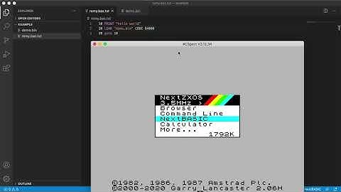 How to setup NextBASIC development