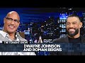 Dwayne Johnson and Roman Reigns on Going Up Against Cody Rhodes and Seth Rollins in WrestleMania XL image