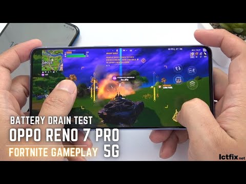 Oppo Reno 7 Pro test game Fortnite Mobile | Dimensity 1200 Max, 90Hz Display