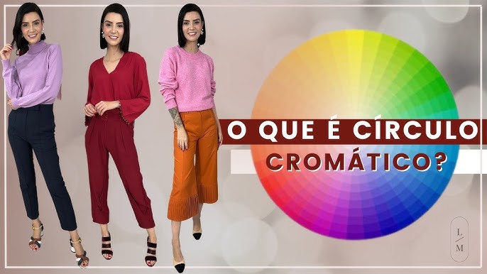 Círculo Cromático 23,5cm Português - Harmonia das Cores