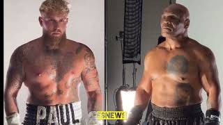 Wow both Mike Tyson and Jake Paul are in tip top shape Esnews Boxing