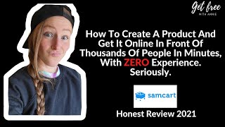 Samcart Honest Review 2022 | How To Build A One Page Funnel For Beginners | try.samcart.com review