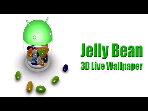 3D Jelly Bean Live Wallpaper