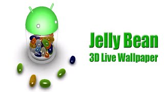 3D Jelly Bean Live Wallpaper screenshot 3