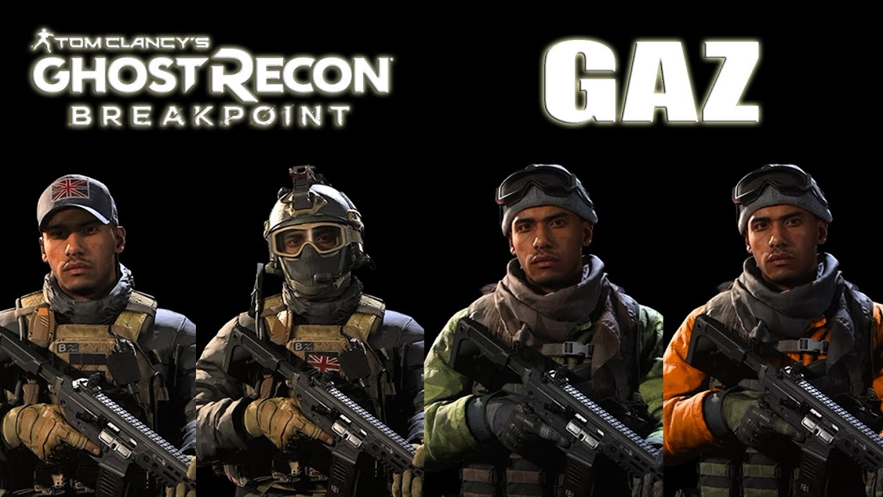 GR BREAKPOINT: MW2 Ghost outfits showcase 