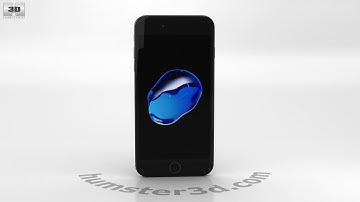 Apple iPhone 7 Plus Jet Black 3D model by 3DModels.org