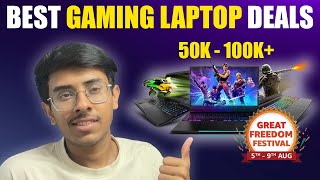 Best Gaming Laptop Deals | 50K - 100K+ | Amazon Great Freedom Festival Sale 