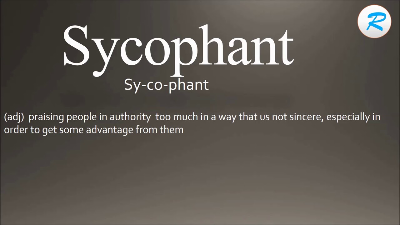 How to pronounce Sycophant How to pronounce Sycophant