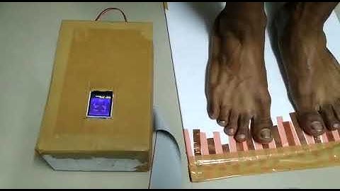 Press-Sense: Pressure Sensing Mat