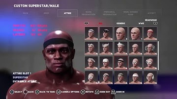 WWE 2K18: How To Make Bobby Lashley!