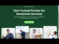 MrFramer's Handyman Hero Section – Perfect for Service Websites!